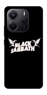 Чехол на Xiaomi Redmi Note 14 4G (Europe version) Black Sabbath logo ver.2 фото 1 из 1