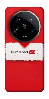 Чохол на Xiaomi 14 Ultra Love Mode ON фото 1 з 1