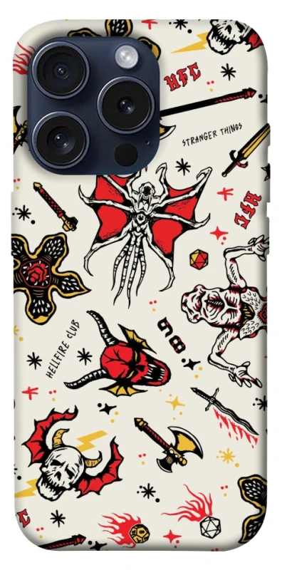 Чехол на Apple iPhone 15 Pro (6.1") Stranger Things ver.2 фото 1 из 1