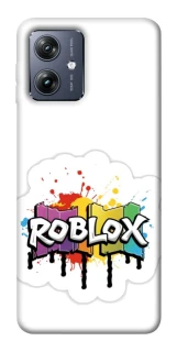 Чохол на Motorola Moto G54 Roblox logo ver.1 фото 1 Чохол на Motorola Moto G54 Roblox logo ver.1 фото 1 з 1