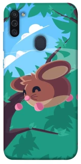 Чехол на Samsung Galaxy M11 Adopt Me Forest Mouse Jump фото 1 из 1