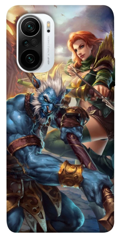 Чохол на Xiaomi Redmi K40 / K40 Pro / K40 Pro+ / Poco F3 Dota heroes фото 1 з 1