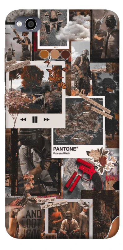 Чохол на Xiaomi Redmi 4a PUBG Collage фото 1 з 1