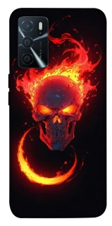 Чохол на Oppo A16s / A16 Blood Skull фото 1 з 1