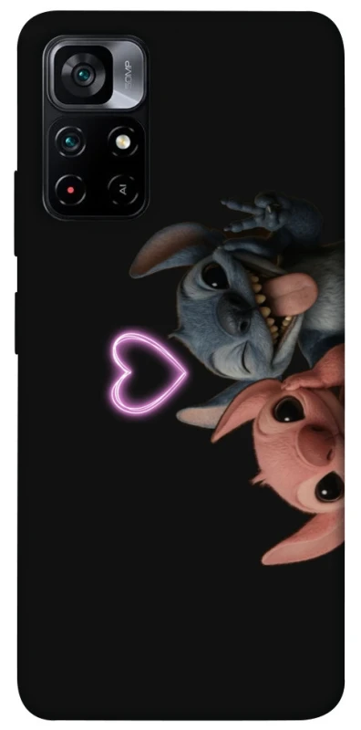 Чохол на Xiaomi Poco M4 Pro 5G Love Stitch & Angel фото 1 з 1