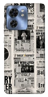 Чохол на Motorola Edge 40 Harry Potter newspaper фото 1 з 1