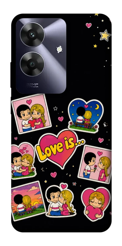 Чехол на Realme Note 60 Love is фото 1 из 1
