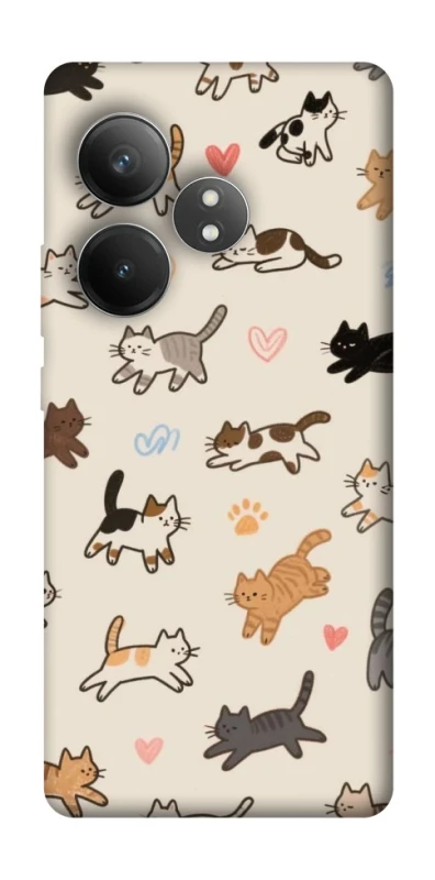 Чохол на Realme GT Neo 6 SE Cat style ver.2 фото 1 з 1