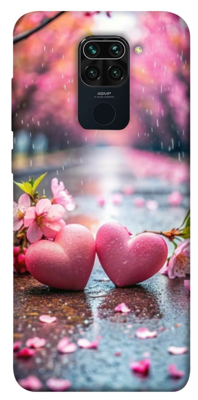 Чохол на Xiaomi Redmi Note 9 / Redmi 10X Pink heart фото 1 з 1