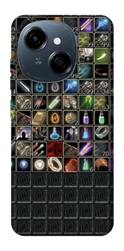 Чехол на TECNO Spark Go 1 Inventory menu ver.2 фото 1 из 1