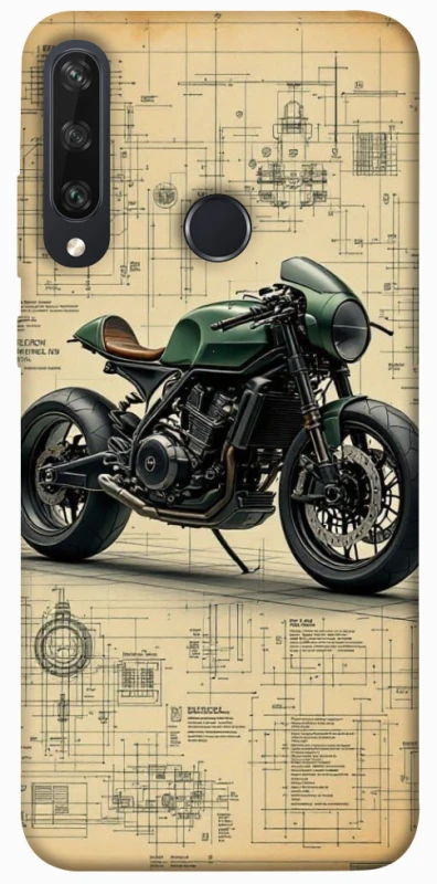 Чохол на Huawei Y6p Bike model фото 1 з 1