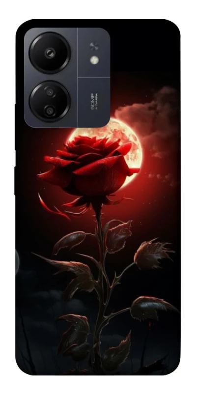 Чехол на Xiaomi Poco C65 Красная роза фото 1 из 1