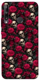 Чохол на Huawei P40 Lite E Черепа та рози фото 1 з 1