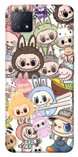 Чехол на Oppo A72 5G / A73 5G All Labubus фото 1 из 1