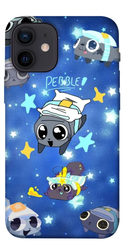 Чехол на Apple iPhone 12 mini (5.4") Pebble kitten stars фото 1 из 1