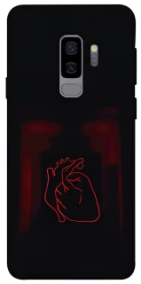 Чехол на Samsung Galaxy S9+ Красное сердце фото 1 из 1
