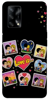 Чохол на Oppo A74 4G Love is ver.2 фото 1 з 1