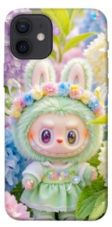 Чехол на Apple iPhone 12 (6.1") Labubu & Flowers ver.2 фото 1 из 1