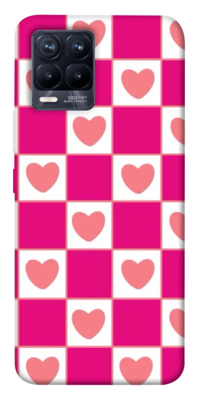 Чехол на Realme 8 Chess heart фото 1 из 1