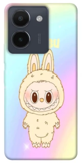Чехол на Vivo Y36 Fluffy Rainbow Labubu фото 1 из 1