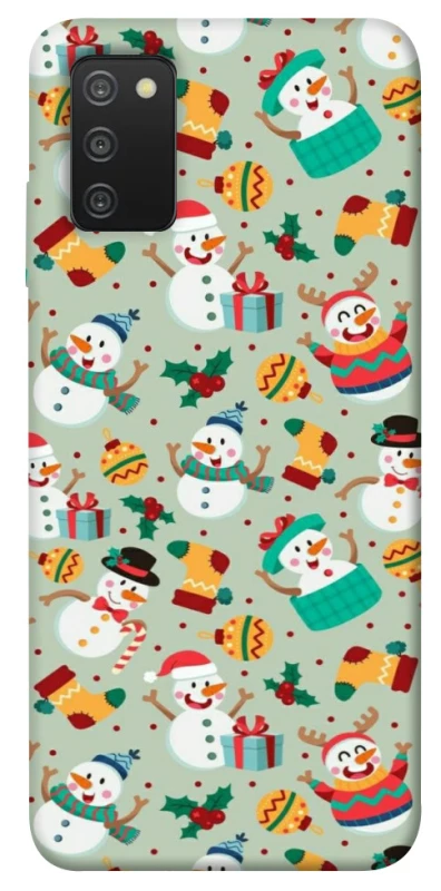 Чехол на Samsung Galaxy A03s Новогодний v2 фото 1 из 1
