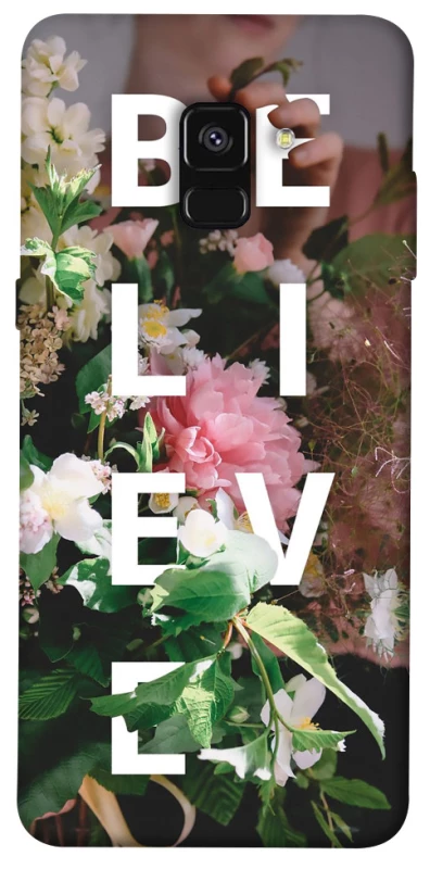 Чехол на Samsung A530 Galaxy A8 (2018) Believe фото 1 из 1