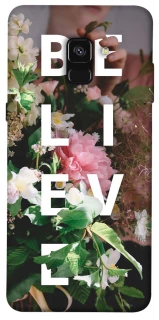 Чехол на Samsung A530 Galaxy A8 (2018) Believe фото 1 из 1