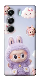 Чехол на Tecno Camon 40 Pro Labubu & clouds фото 1 из 1