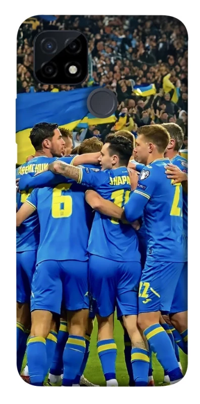 Чехол на Realme C21Y Сборная Украины v3 фото 1 из 1
