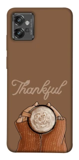 Чохол на Motorola Moto G32 Thankful coffee фото 1 з 1