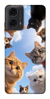 Чехол на Motorola Moto G04 Cats фото 1 из 1