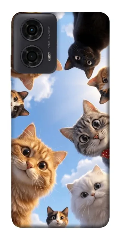 Чохол на Motorola Moto G24 Cats фото 1 з 1