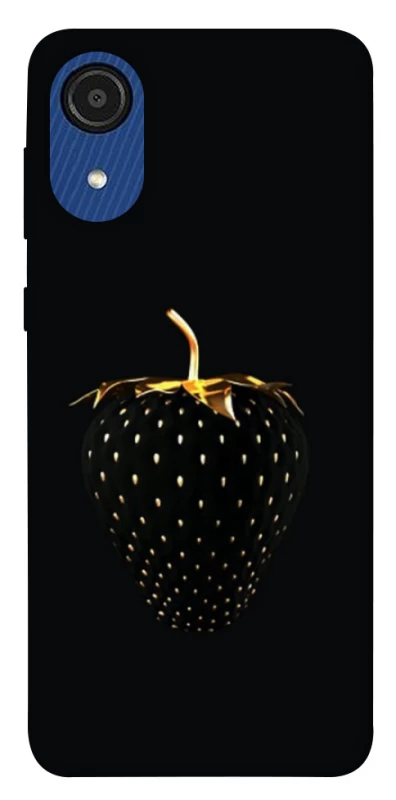 Чохол на Samsung Galaxy A03 Core Чорна полуниця фото 1 з 1