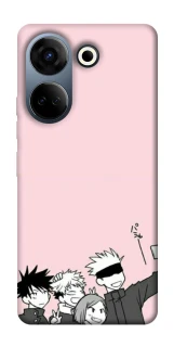 Чохол на TECNO Camon 20 Pro (CK7n) jujutsu kaisen v1 фото 1 з 1