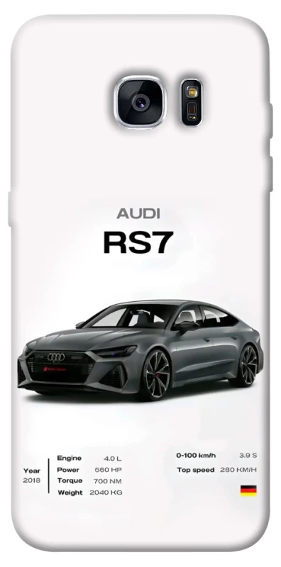 Чехол на Samsung G935F Galaxy S7 Edge Audi RS7 фото 1 из 1