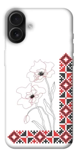 Чехол на Apple iPhone 16 Plus Вышиванка на смартфон фото 1 из 1