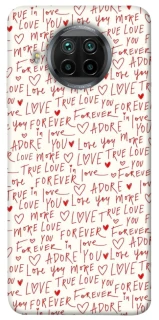 Чехол на Xiaomi Mi 10T Lite / Redmi Note 9 Pro 5G Love aesthetic ver.4 фото 1 из 1