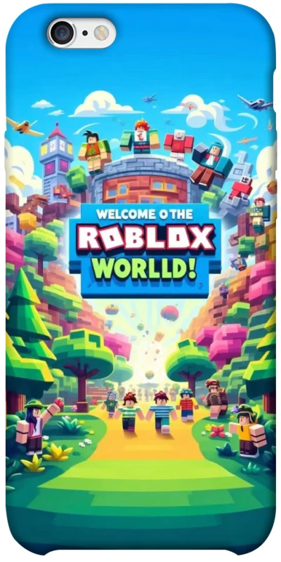 Чехол на Apple iPhone 6/6s plus (5.5") Roblox World фото 1 из 1