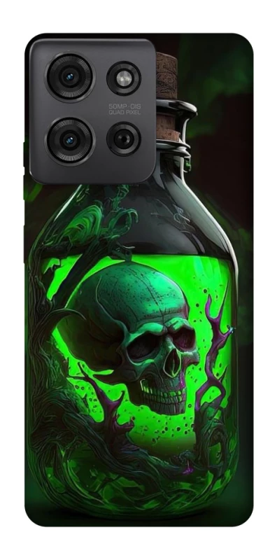 Чохол на Motorola Moto G75 Skull bottle фото 1 з 1