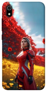 Чохол на Xiaomi Redmi 7A Cyber space girl ver.5 фото 1 з 1