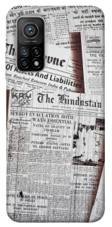 Чехол на Xiaomi Mi 10T Газеты фото 1 из 1