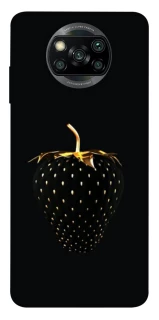 Чохол на Xiaomi Poco X3 NFC / Poco X3 Pro Чорна полуниця фото 1 з 1