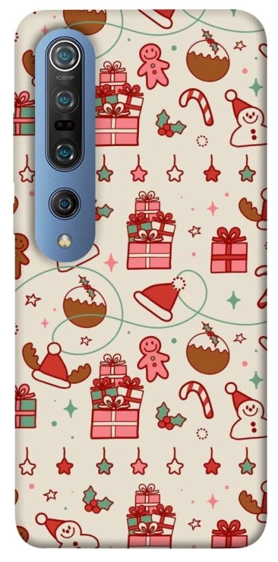 Чохол на Xiaomi Mi 10 / Mi 10 Pro Новорічний v14 фото 1 з 1