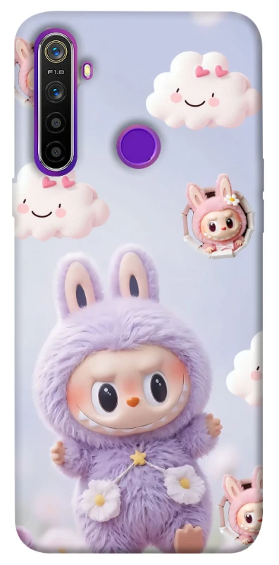 Чехол на Realme 5 Labubu & clouds фото 1 из 1