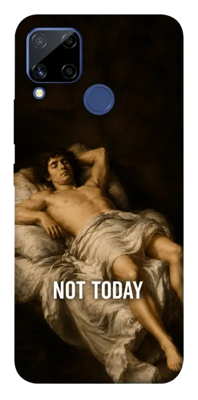 Чохол на Realme C15 Not Today фото 1 з 1