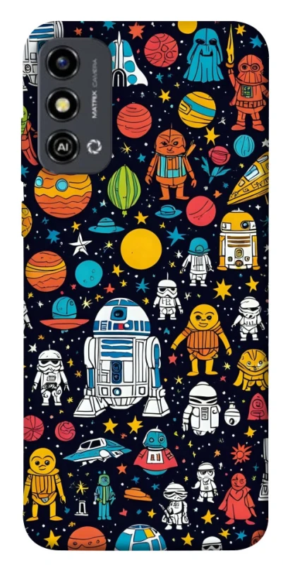 Чехол на ZTE Blade A53 Star Wars background ver.2 фото 1 из 1