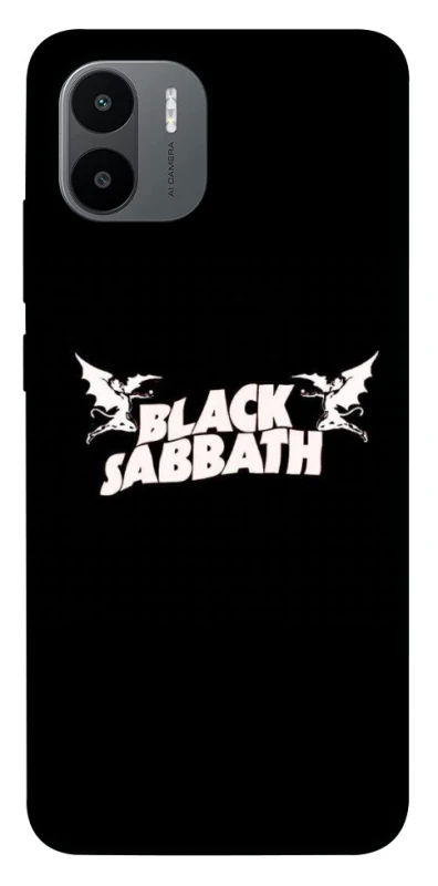 Чохол на Xiaomi Redmi A1+ / Poco C50 / A2+ Black Sabbath logo ver.2 фото 1 з 1