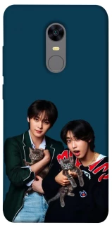 Чехол на Xiaomi Redmi 5 Plus / Redmi Note 5 (Single Camera) Lee Know and Han - Stray Kids фото 1 из 1