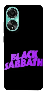 Чехол на Oppo A78 4G Black Sabbath logo ver.1 фото 1 из 1