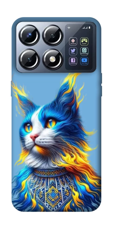 Чохол на Xiaomi POCO X8 Pro Кіт патріот фото 1 з 1